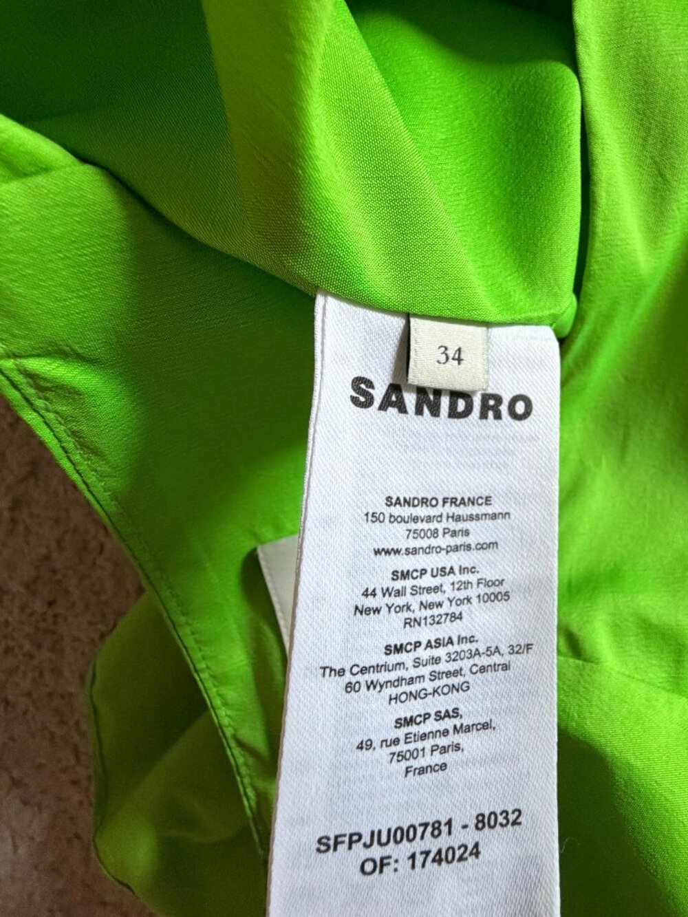 Sandro Ruffel skirt 💚 - Picture 4 of 4